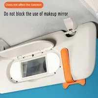 Clip multifonctionnel pour pare-soleil de voiture, support de lunettes de soleil et clip de rangement pour billets et cartes, organisateur de lunettes de voiture – Vente directe usine, en stock