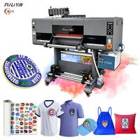 Imprimante UV DTF Rouleau à Rouleau 60 cm pour Logo 3D en TPU, Badge Textile Durable et Résistant aux Déchirures pour Maillots de Sport et Casquettes