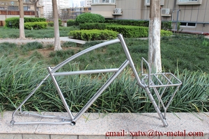 Tùy chỉnh thép Đĩa Phanh Xe Đạp khung sỏi xe đạp ngã ba và Rack cho đường sử dụng - Product Image 2