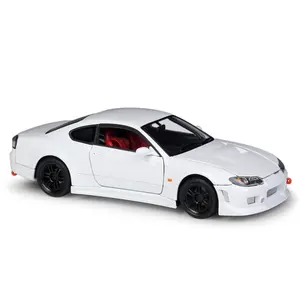 Welly 1:24 Nissan Silvia modelo de coche regalo de coleccionista vehículos de juguete fundidos a presión