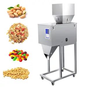 Minitype precise and quantitative feeding automatic digital control particle filling machine