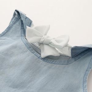 Ensemble de gilets scolaires en gros pour enfants et pantalons en jean pour filles, de marque - Product Image 4