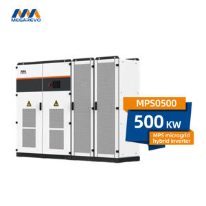 China Megarevo Hochwertiger kW Dreiphasen-Hybrid-Solar wechsel richter MPS0500 Touchscreen Hoch effizientes Solarstrom system - Product Image 1