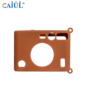 Fuji Mini <span class=keywords><strong>EVO</strong></span> Étui en silicone motif cuir <span class=keywords><strong>Instax</strong></span> <span class=keywords><strong>EVO</strong></span> Shield Housse de protection en plastique pour appareil photo numérique Sacs vidéo Produit - Product Image 3