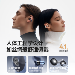Sanag Clip On <b>Wireless</b> Earbuds Bluetooth 6.0 IPX4 Sports Earphones With Bone Conduction Technology - Product Image 5