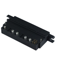 Connecteur de tiroir intermédiaire automobile spécialement conçu, courant nominal 50A, 1000V, protection IP33, contact en cuivre