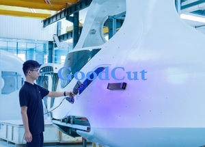 Precio del agente GoodCut de alta resolución de mano FreeScan Trio para escaneo de motor de pieza de fundición de avión de barco aeroespacial - Product Image 4