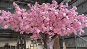 Árbol de Flores de Cerezo Artificial Personalizado de 3m*4m con Material de PE Ecológico para Decoraciones de Restaurantes y Bodas - Product Image 5