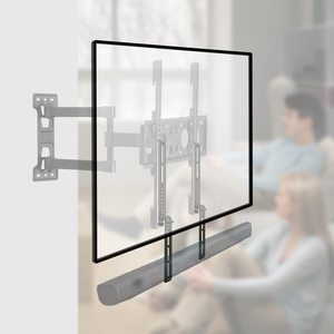 Barra de sonido Universal para <span class=keywords><strong>TV</strong></span>, soporte de montaje para televisor de 23 a 65 pulgadas, hasta 22 libras - Product Image 5