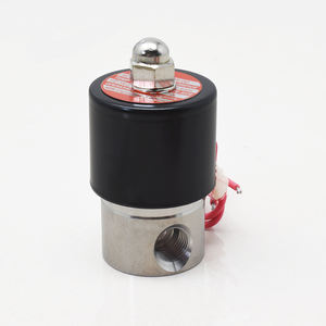 1/4 Zoll 2S025-08 12V 24V 220V 110V <span class=keywords><strong>2</strong></span>/<span class=keywords><strong>2</strong></span>-Wege Normalerweise Geschlossenes Mini-Wasser-Elektromagnetventil aus Edelstahl SS304 in Lebensmittelqualität - Product Image 3