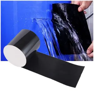 Super strong black water tank leak leakage pipe repair seal flex rubberized waterproof tape