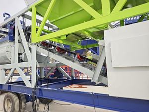 Automatische Kleine Mobiele Klaar Mix Engineering Constructie 25m3/H Mini Mobiele Betonbatching <span class=keywords><strong>Plant</strong></span> Prijs - Product Image 4
