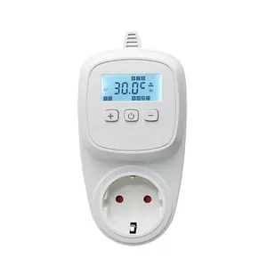 Wireless Thermostat Smart Radiator Thermostat Wireless Thermostat Socket Digital Temperature Controller Programmable Smart WLAN Thermostat Socket