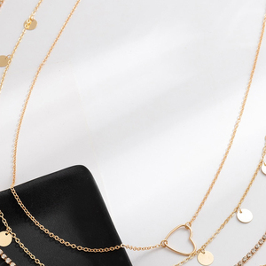 Bijoux de chaîne de ventre pour femmes en vrac en gros 925 chaîne de taille en argent plaqué or ensemble de chaîne de corps de petit coeur