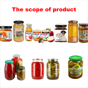 Otomatik Mini salatalık zeytin lahana turşu salamura cam şişe Kimchi kavanoz dolum kapaklama Metal içecek üretim hattı için - Product Image 2