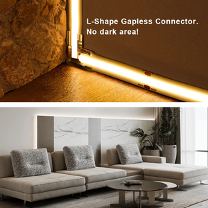 Raymates CE đồng phục 3000K linh hoạt 24V COB <span class=keywords><strong>LED</strong></span> Strip 480LED 8 mét Trắng <span class=keywords><strong>LED</strong></span> Strip ánh sáng ODM OEM <span class=keywords><strong>LED</strong></span> Strip ánh sáng hồ sơ cho Mall - Product Image 3