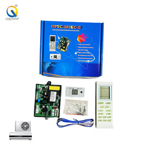 Carte de commande de climatiseur NPTC-201KC-D avec affichage numérique de la température et télécommande pour usage domestique - Product Image 2