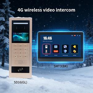 Système d'extension multi-unités <span class=keywords><strong>sans</strong></span> <span class=keywords><strong>fil</strong></span> 4G et écran couleur IPS, gadgets de sécurité pour la maison, vidéophone domestique IP 10 pouces - Product Image 1