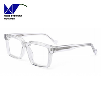 Monture de prescription carrée en acétate sur mesure OEM, taille 52-20-145, vision haute définition pour adultes unisexes, partenaire d'expédition mondial