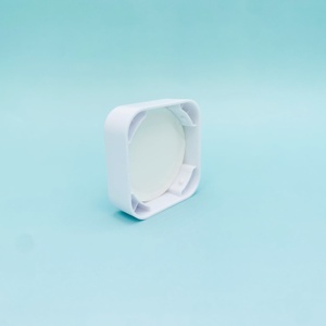 Pot carré en verre de 9 ml avec couvercle en plastique, contenant 3 compartiments de 3 ml chacun pour le stockage de marchandises - Product Image 2