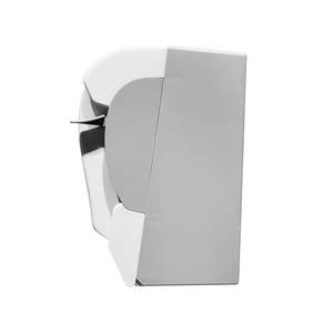 Dispensador de papel tisú de montaje en pared blanco Suministros de baño y inodoro con estilo con soporte para toallas de papel - Product Image 6
