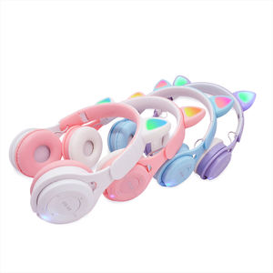 Auriculares de gato para niños, auriculares inalámbricos de diente azul, <span class=keywords><strong>cascos</strong></span> plegables estéreo, auriculares para juegos, auriculares para Android ios - Product Image 5