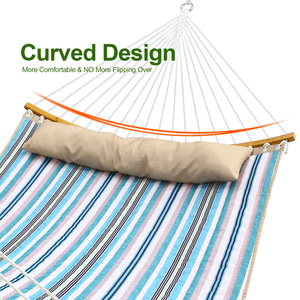 เก้าอี้ชิงช้าตั้งแคมป์แบบพกพาเปลในร่มพร้อมขาตั้งเหล็กสำหรับการผจญภัยกลางแจ้ง - Product Image 3