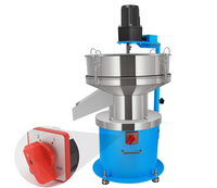Großhandel Edelstahl 304 Rotations vibrations abscheider Sieb mit Motor kern Hoch produktiver Pulver back sieb mischer
