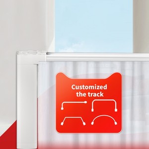 Tuya Zigbee Roller for Motorized Track <strong>Window</strong> Roller Curtain Motor Curtain <strong>Poles</strong> <strong>Open</strong> Close Curtain Electrical Motor 1 Set - Product Image 5