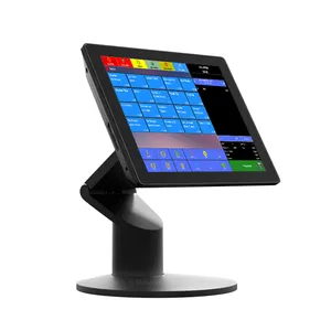15" Android 7 cash register for hair store market point of sale taiwan pos system