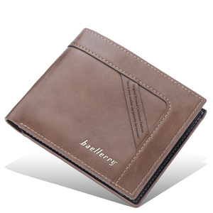 Baellerry Premium Leather Minimalist Manufacturers Hot Selling Slim Handmade <strong>Card</strong> Anti Theft <strong>Best</strong> Wallet for <strong>Men</strong> - Product Image 2