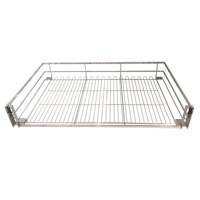 Panier coulissant personnalisé pour armoire de cuisine en acier inoxydable 304 201, égouttoir à vaisselle, tiroir de rangement à fermeture amortie pour épices