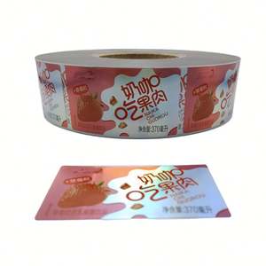 Impression d'étiquettes thermorétractables personnalisées en PVC pour l'emballage des bouteilles et des canettes - Product Image 1