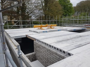 Tấm Sàn Bê Tông Đúc Sẵn Cốt Thép Rắn Lõi Rỗng Máy Lát Sàn - Product Image 5