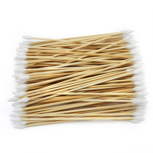 Hisopos de algodón de doble punta Bonson de 15 cm de largo para limpieza de laboratorio, palitos de limpieza industriales sin polvo - Product Image 2