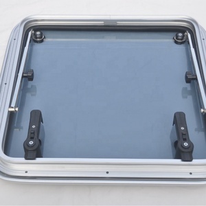 Marina su misura nave fuga <span class=keywords><strong>portello</strong></span> RV lucernario finestra vetro temperato barche Yacht RV alluminio barca ponte <span class=keywords><strong>portello</strong></span> - Product Image 3