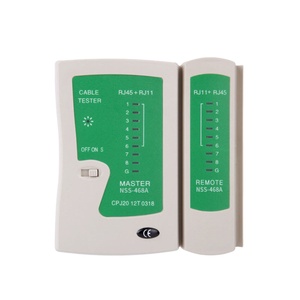 Testeur de câble réseau NSS-468A TISHRIC RJ45 + RJ11, détecteur de ligne, testeur de ligne téléphonique, appareils réseau efficaces - Product Image 1
