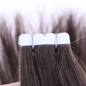 K.SWIGS Remy Straight Single Weft 100% Human Hair 22 Inch customized color No Chemical Processing Custom <b>Mini</b> Tape Extensions - Product Image 3