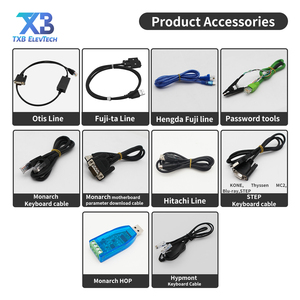 Công cụ kiểm tra thang máy LCD đa chức năng phiên bản cập nhật với bộ giải mã gỡ lỗi thủ công, phụ tùng thang máy - Product Image 4