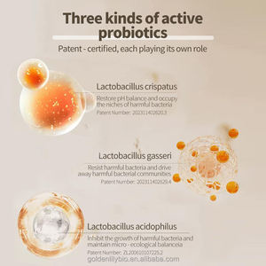 Vajinal probiyotikler peptid tabletler 100 milyar CFU vajinal Flora dengesi koku ortadan kaldırır kadın Yoni sağlık için kaşıntı hafifletir - Product Image 4