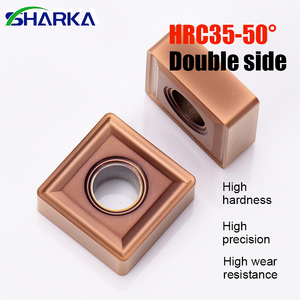 Plaquettes de tournage en carbure SHARKA pour tournage de métaux SNMG SNMG1204 SNMG120404 <span class=keywords><strong>MS</strong></span> SNMG120408 SNMG120412 – Pointes en carbure pour acier inoxydable - Product Image 2