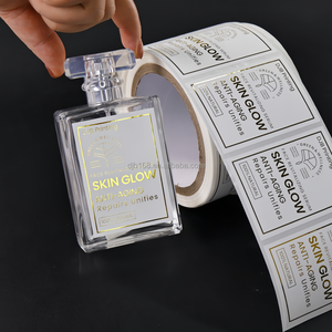 Tùy chỉnh in nhãn Stickers-Foil-đóng dấu Nước Hoa & mỹ phẩm chai nhãn với minh bạch Vinyl thiết kế - Product Image 4