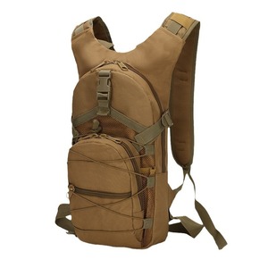 Mochila táctica para senderismo al aire libre, mochila pequeña de tela Oxford impermeable para mujer, correas de tela de color sólido de talla única - Product Image 4