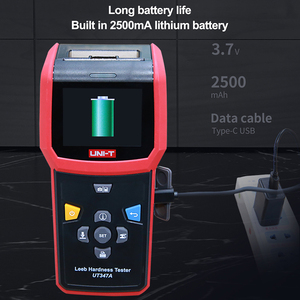 UT347A เครื่องทดสอบความแข็งลีบ HL/HB/HRC/HRB/HV/HS สเกล 640480 พิกเซลกล้องพกพาการพิมพ์ความร้อนสูง - Product Image 2