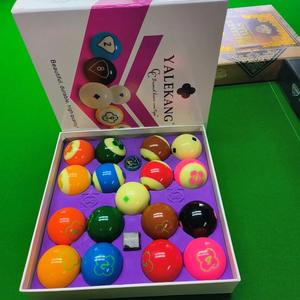 Billes de billard américain, taille standard 5,72 cm, lot de 16 couleurs, vente en gros pour jeux de billard - Product Image 2