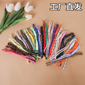Takyu <b>Braided</b> Rope Phone Strap Nylon Colorful Knotted Charm Keychain Mobile <b>Accessory</b> - Product Image 5