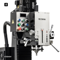 Perceuse et fraiseuse industrielle robuste CTZD45V avec alimentation automatique et régulation de vitesse progressive