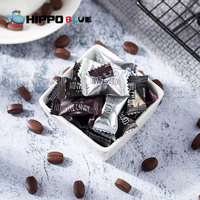 Bonbons au café de haute qualité, prix d'usine, étiquette personnalisée, bonbons durs compressés, emballage en vrac, saveurs variées, vente en gros