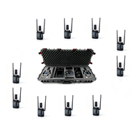 Détecteur de vibrations acoustiques optiques 10 sondes Détection simultanée Étanchéité IP66 Localisateur de survivants en cas de effondrement de bâtiments