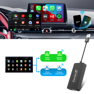 Carlinkit CCPA Wired Mirror Link Carplay Link Android Auto Usb Car Play Dongle 4 in 1 Video <b>Adapter</b> 4 in 1 AI Box - Product Image 1